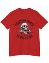 American Made Skull And Cross Plates - Unisex T-Shirt/ Freedom Forge Revolution