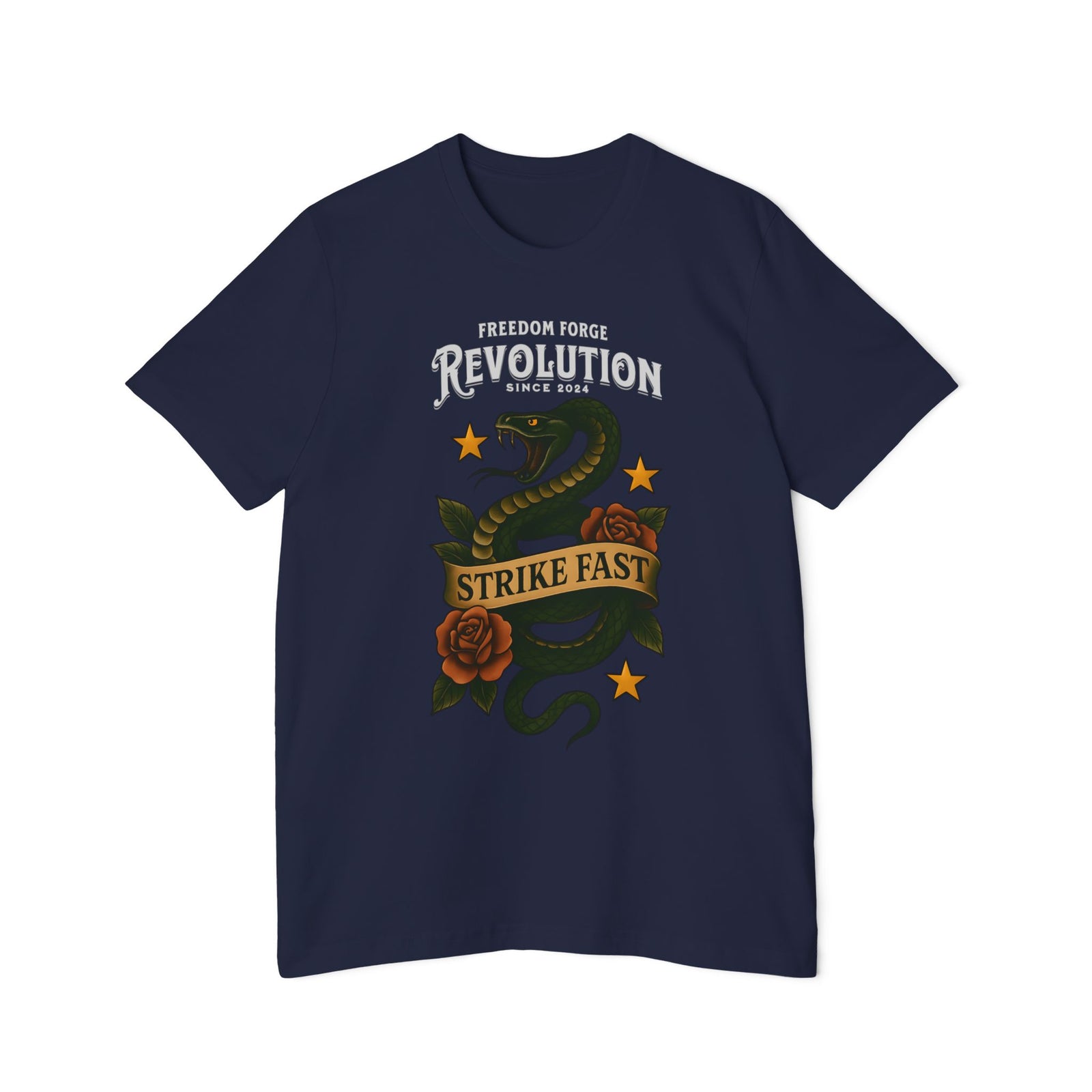American Made Strike Fast - Unisex T-Shirt/ Freedom Forge Revolution