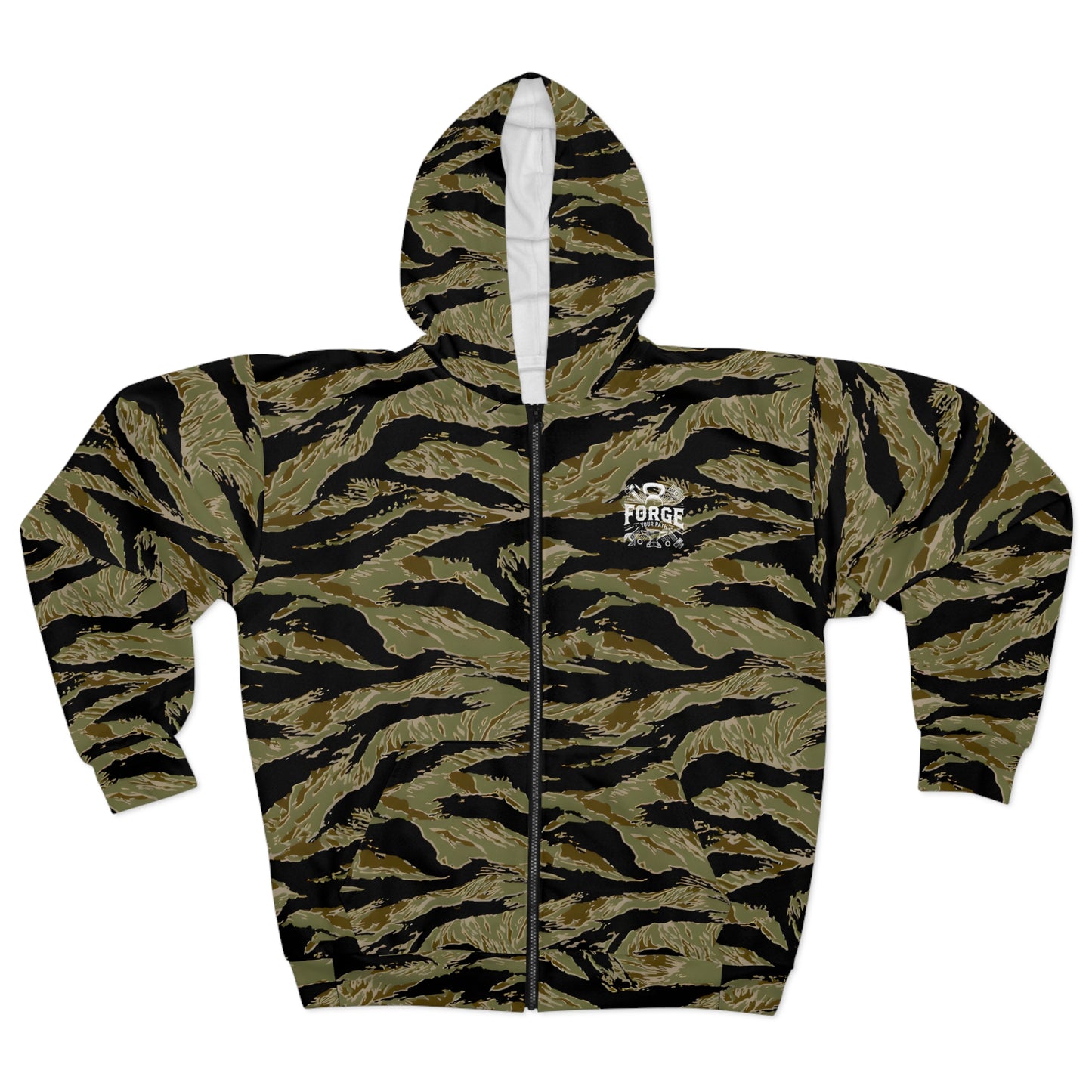 Unisex Zip Hoodie - Freedom Forge Revolution
