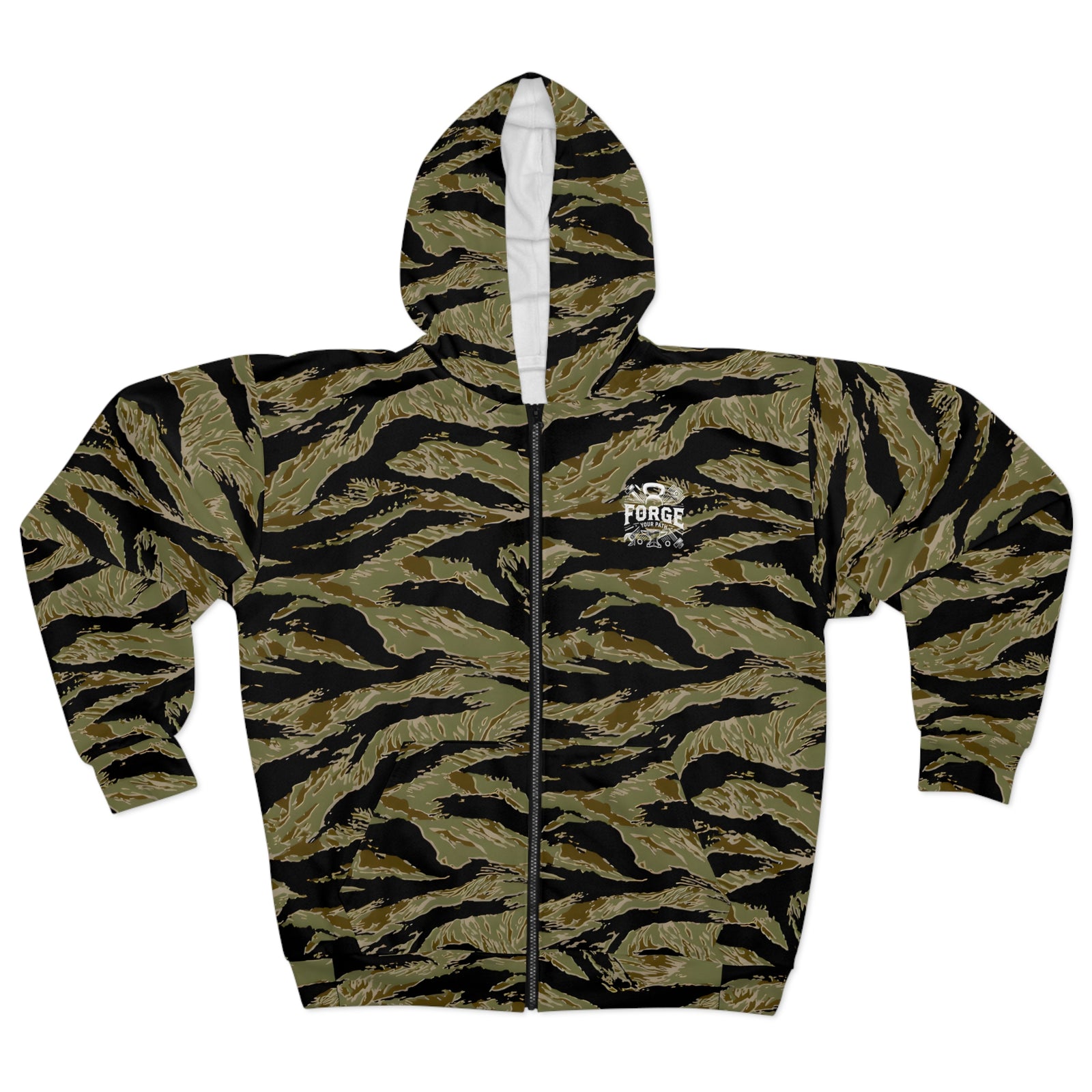 American Made Unisex Zip Hoodie - Freedom Forge Revolution - Hoodies and Pullovers/ Freedom Forge Revolution