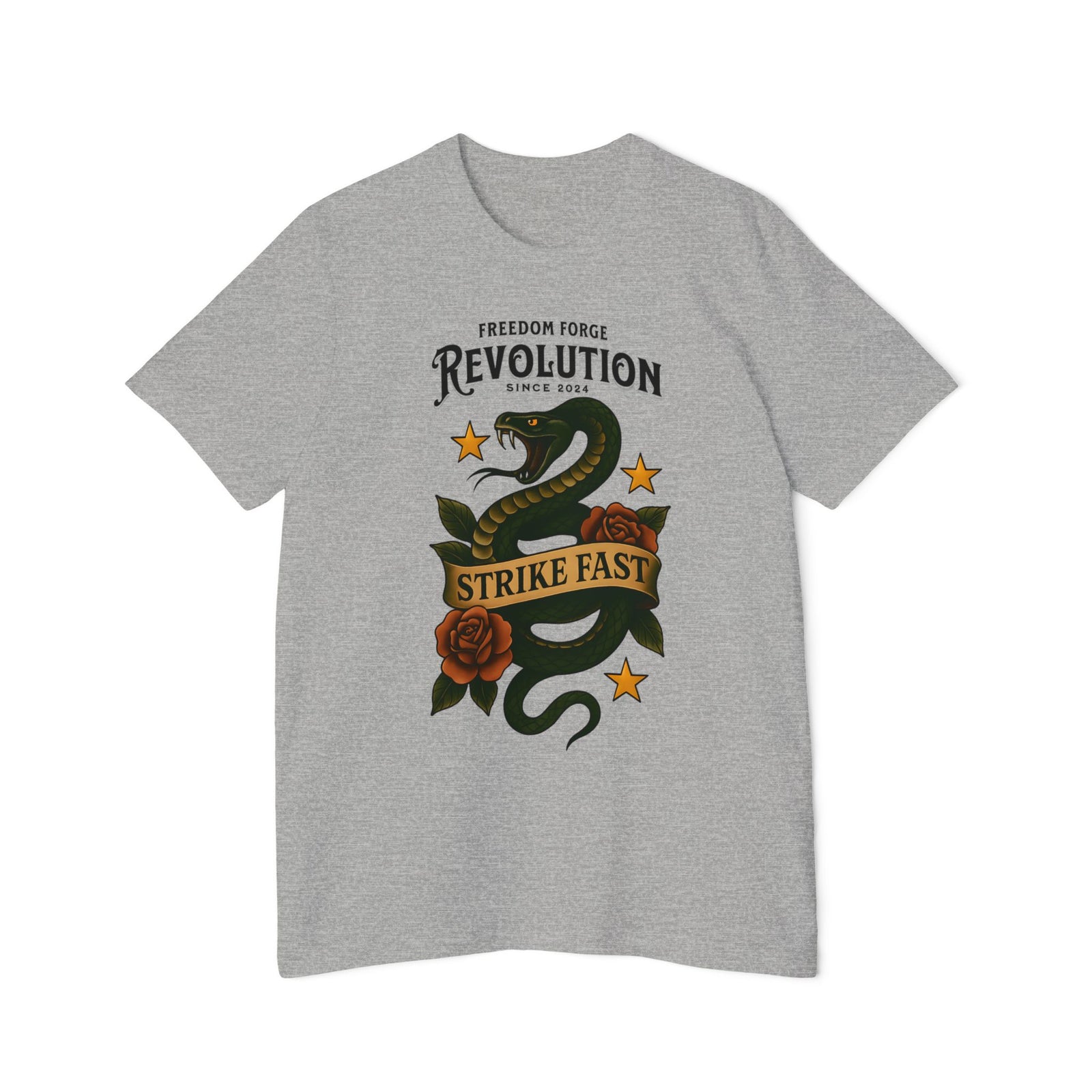 American Made Strike Fast - Unisex T-Shirt/ Freedom Forge Revolution