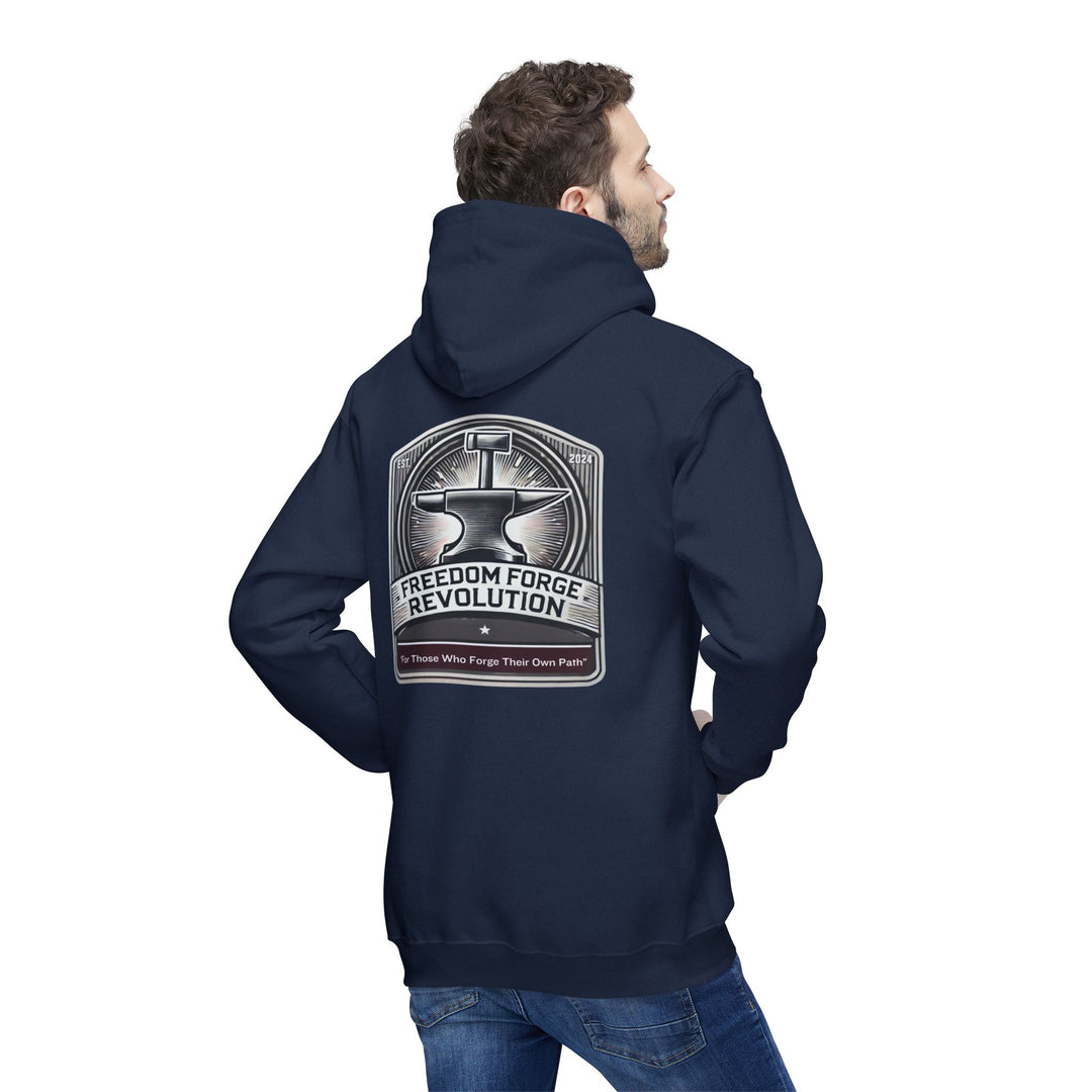 American Made Unisex Hooded Sweatshirt - Freedom Forge Revolution - Hoodies and Pullovers/ Freedom Forge Revolution