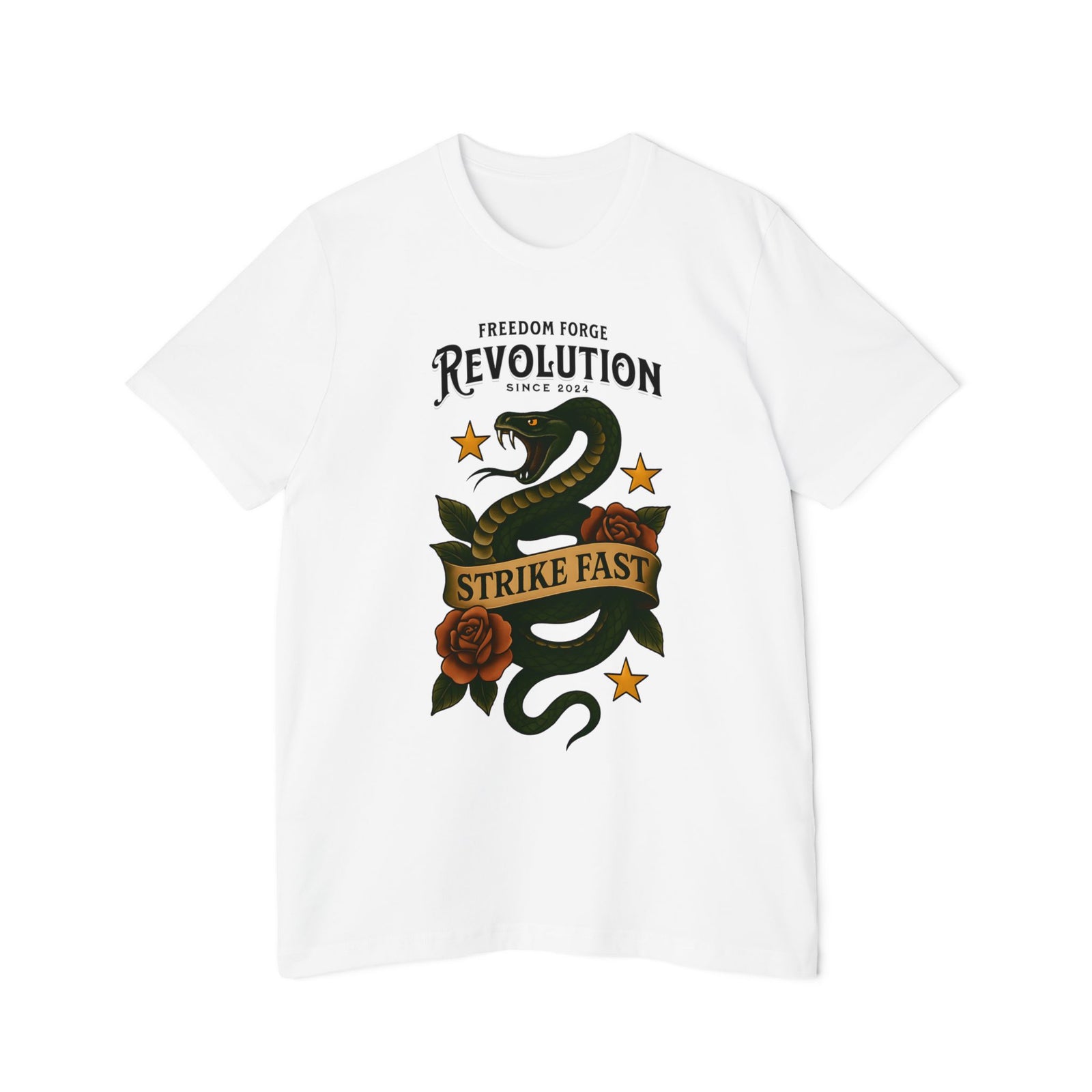 American Made Strike Fast - Unisex T-Shirt/ Freedom Forge Revolution