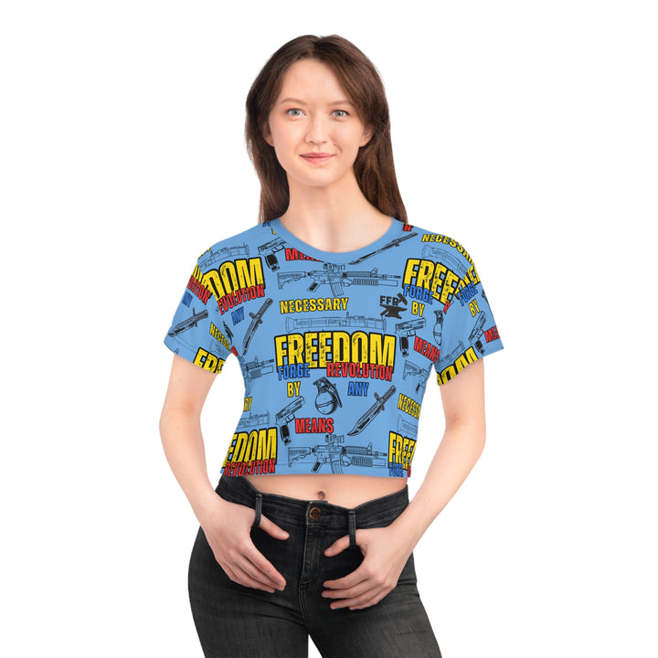 Crop Tee - By Any Means