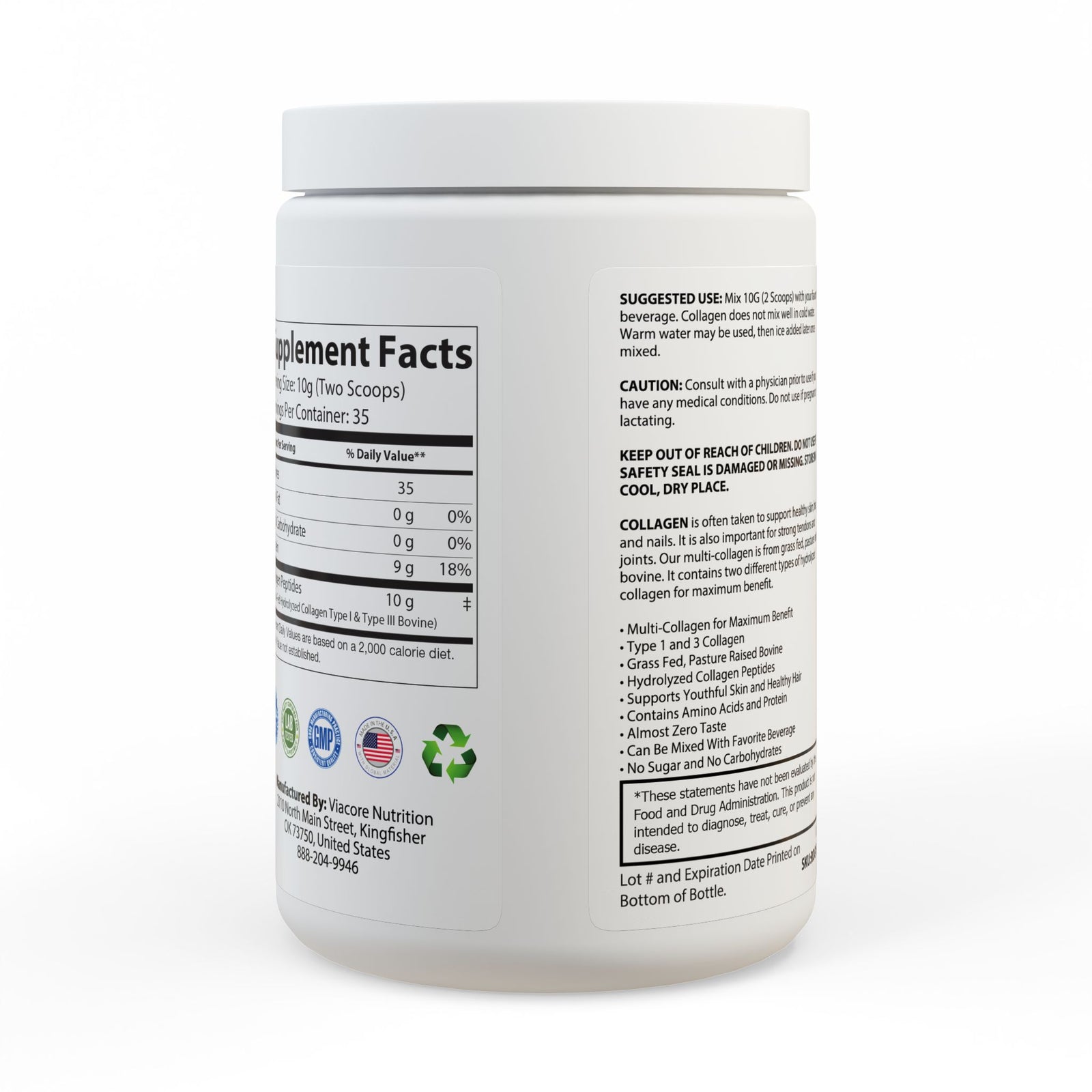 American Made Forge Your Path™ Collagen Peptides Type I & III - Food Supplements/ Freedom Forge Revolution