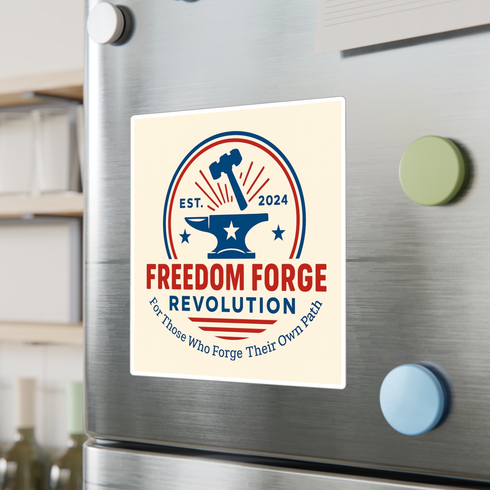 American Made Genesis Rebirth Sticker - Swag/ Freedom Forge Revolution