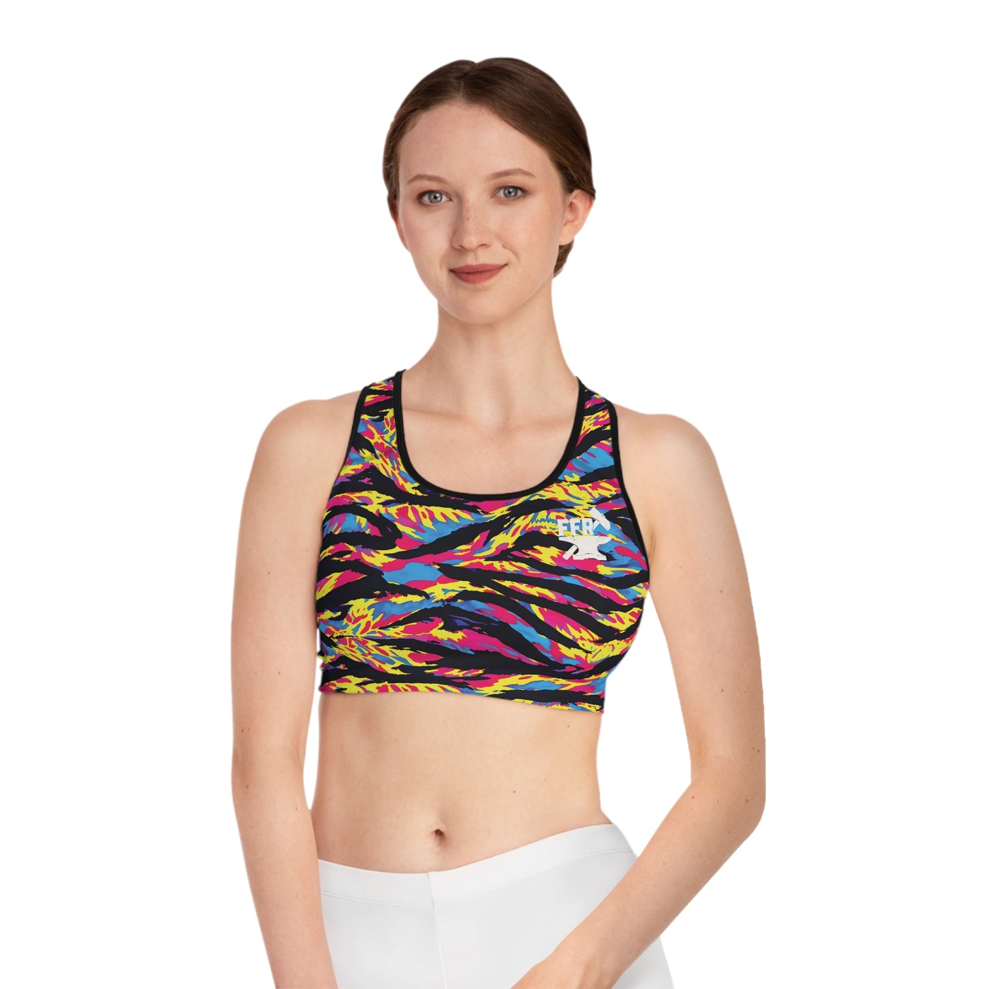 FFR Sports Bra - Rad Tiger Camo