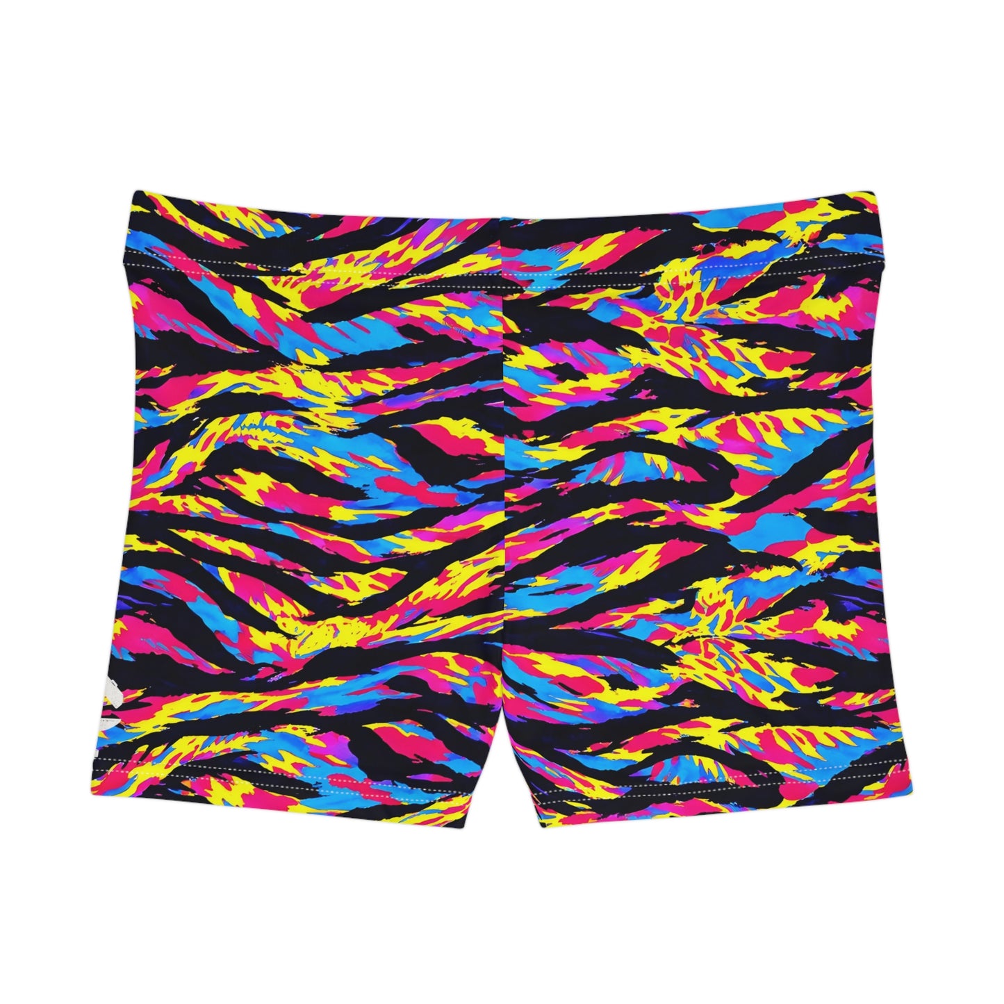 Women's Minimalist Yoga Shorts - Rad Tiger