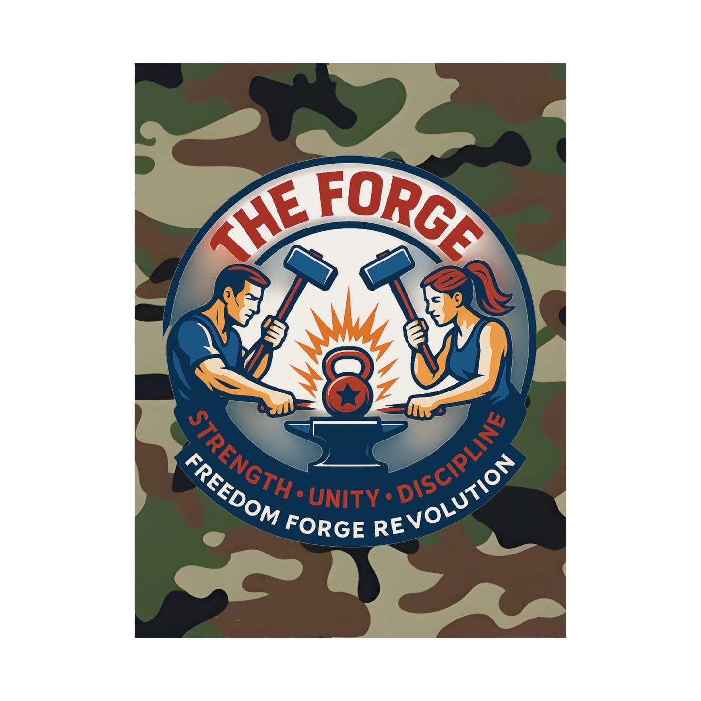 The Forge Matte Vertical Poster