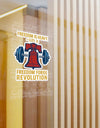 American Made Freedom Is Heavy Sticker - Swag/ Freedom Forge Revolution
