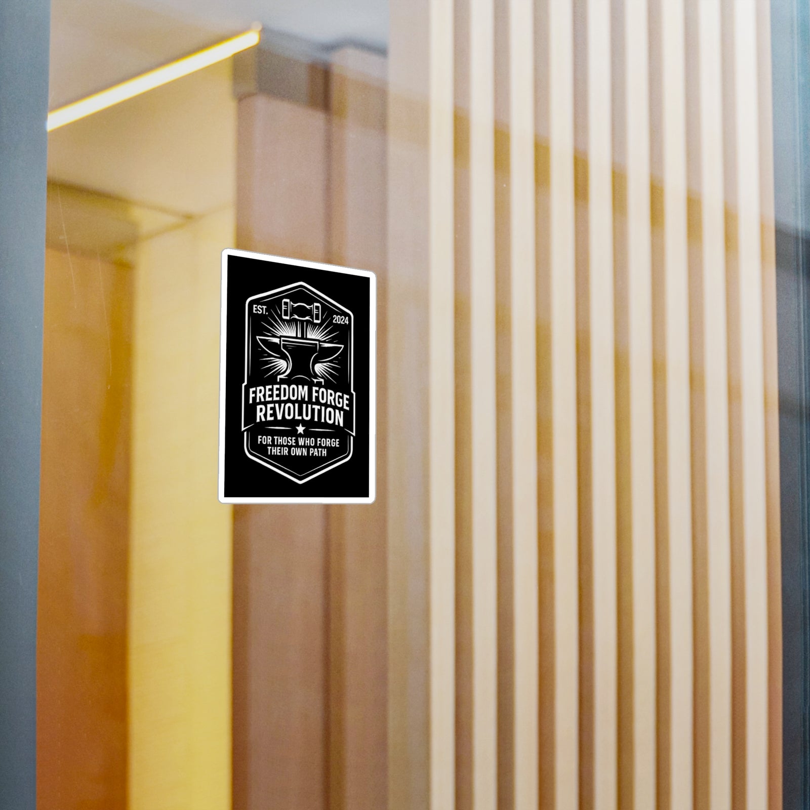 Hammer and Anvil Variant Sticker