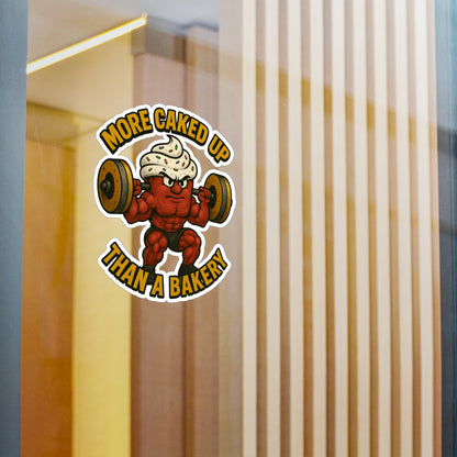Caked Up Sticker