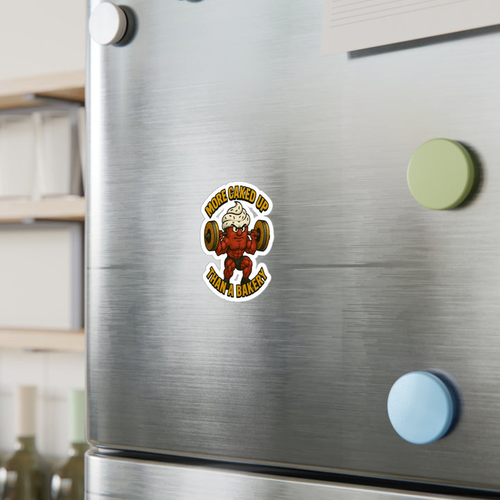 Caked Up Sticker