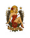American Made Lady Luck Sticker - Swag/ Freedom Forge Revolution