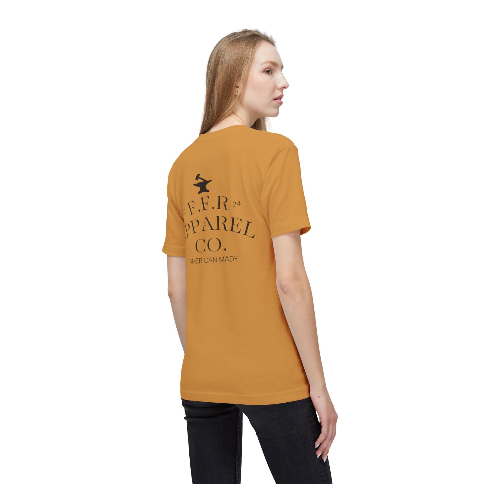 American Made Relaxed Fit Midweight T-shirt - T-Shirt/ Freedom Forge Revolution