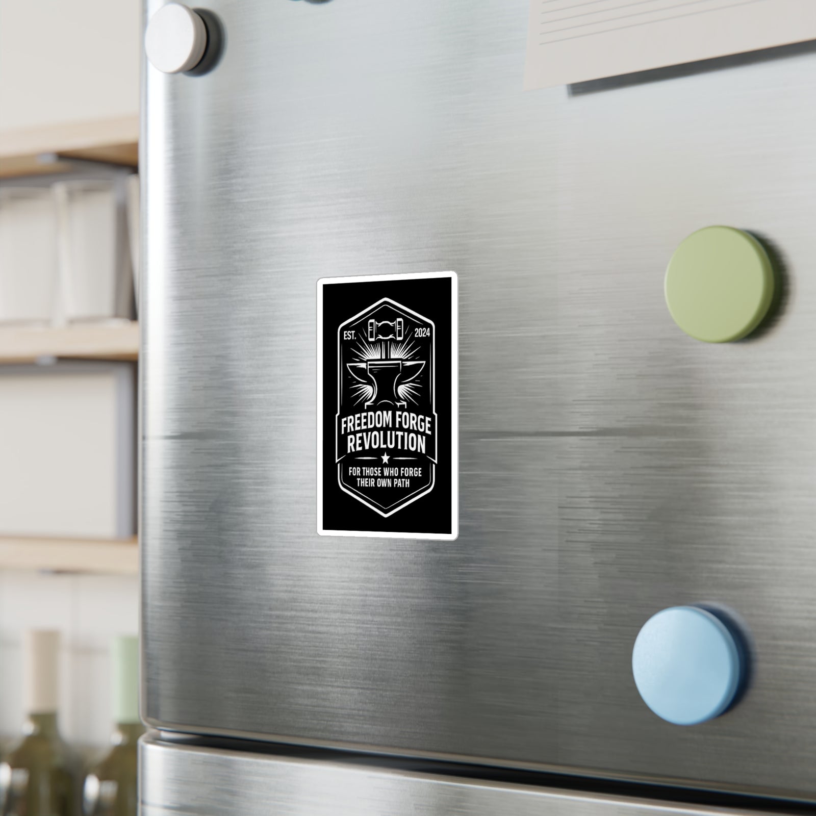 Hammer and Anvil Variant Sticker