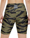 Women's Workout Shorts - Tiger